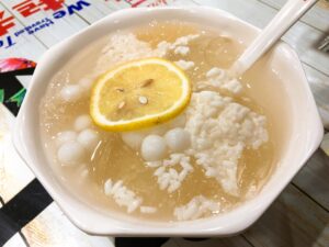 冰粉(中国式ひんやりゼリー)